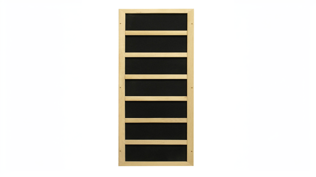 Dynamic Barcelona Elite infrared sauna far infrared carbon heating panel mounted on interior wall for radiant heat distribution