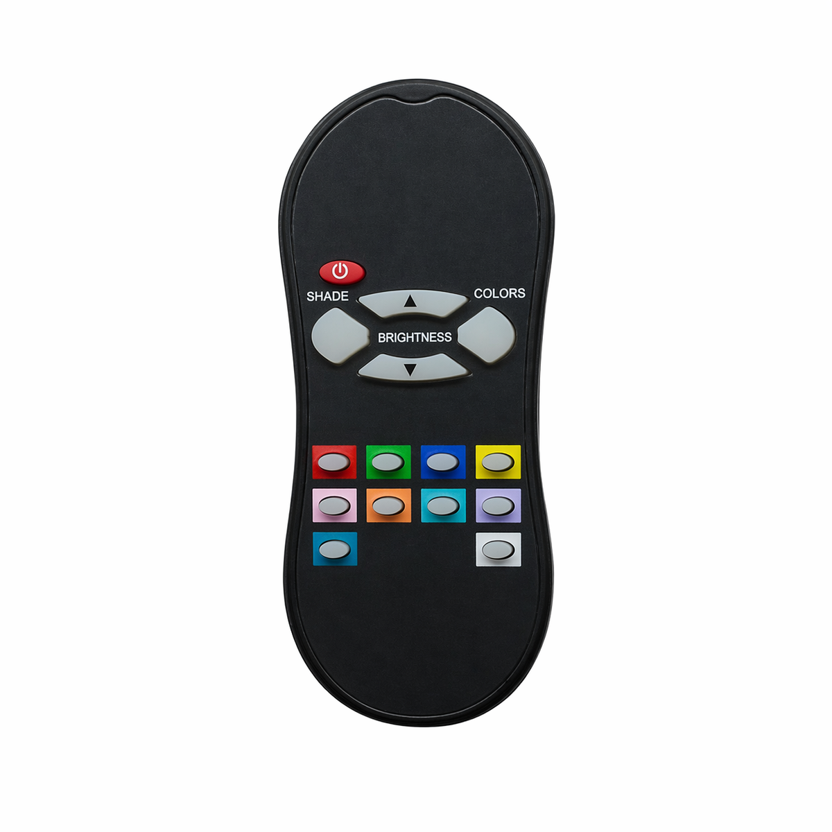 Dynamic Bergamo infrared sauna chromotherapy remote control for lighting and brightness adjustment