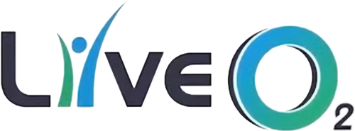 LiveO2 EWOT oxygen therapy systems brand logo for SanaVi Health Systems