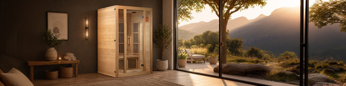 2 Person Infrared Sauna for Home – Maxxus Seattle NEAR ZERO EMF with Red Light Therapy video