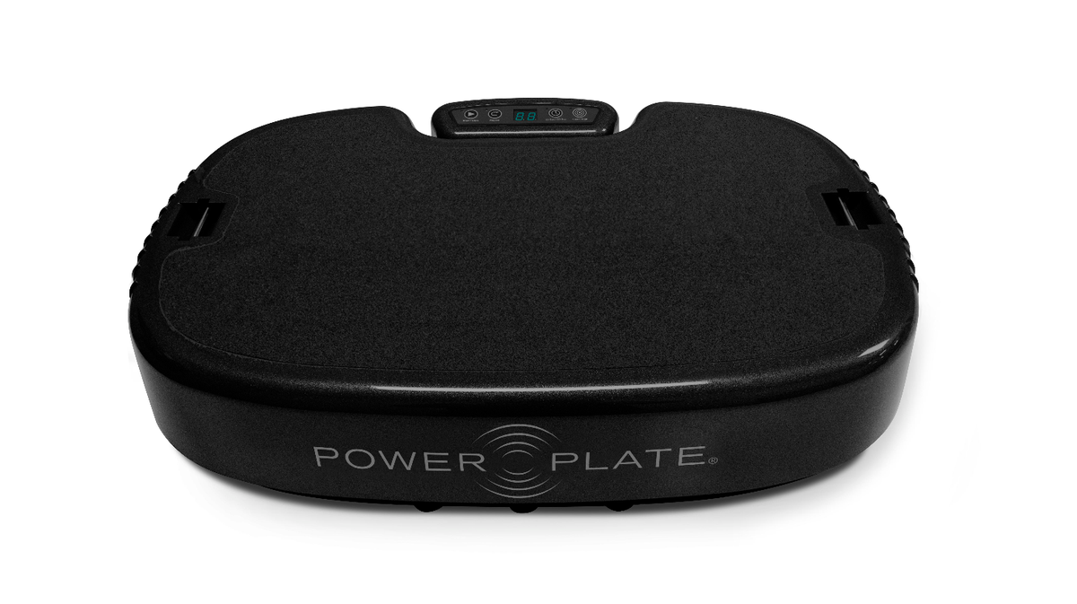 Personal Power Plate compact whole body vibration platform with PrecisionWave vibration technology designed for home strength, mobility, and recovery training.