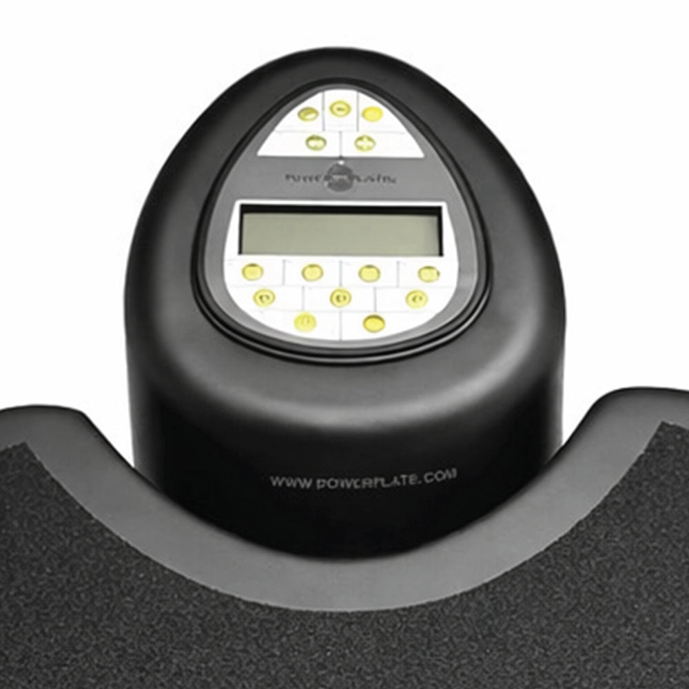 Power Plate pro5 whole body vibration platform control console with frequency and timer display