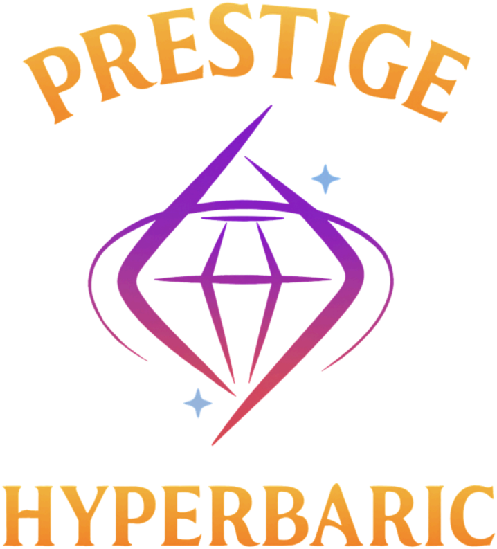 Prestige Hyperbaric HBOT systems brand logo for SanaVi Health Systems