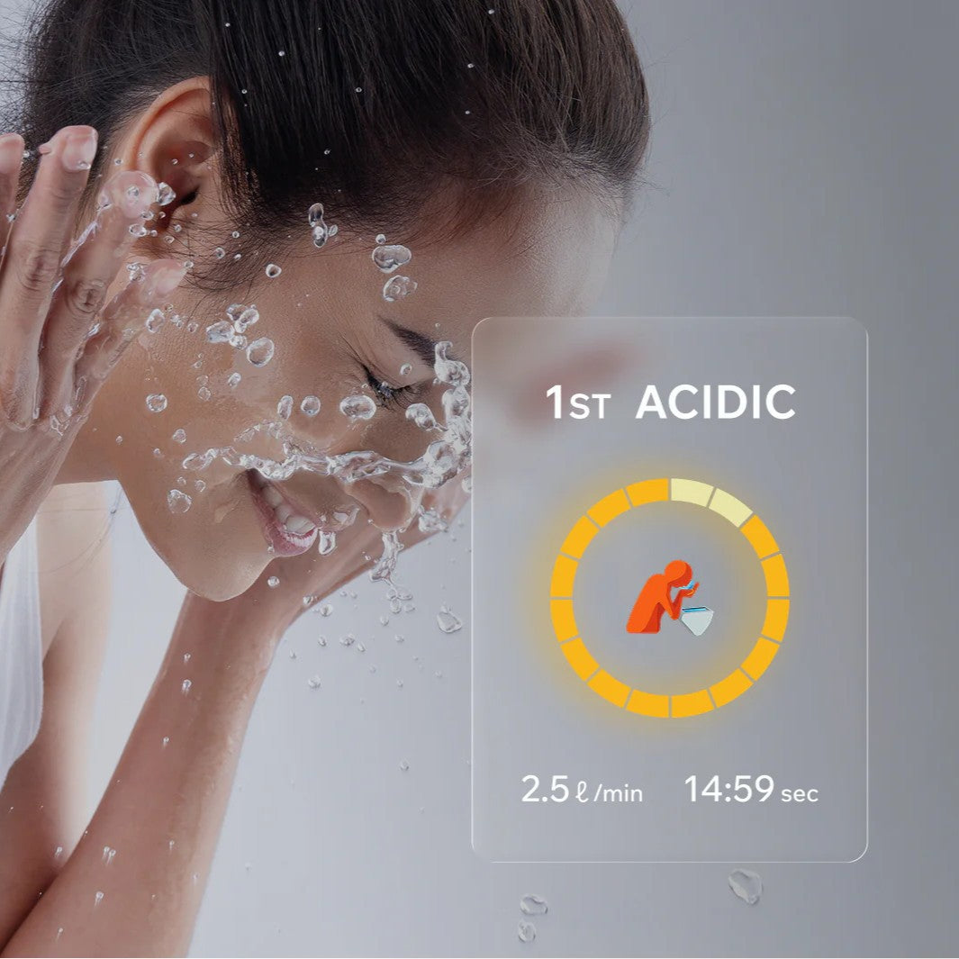 Tyent ACE-13 Turbo water ionizer acidic water use for facial cleansing and skin care routine